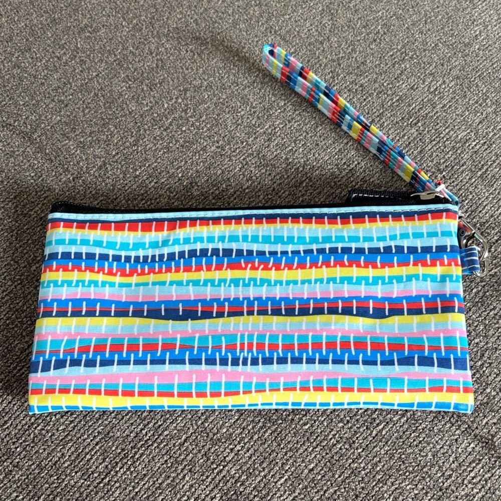 Scout Colorful Striped Wristlet - Picture 2 of 5